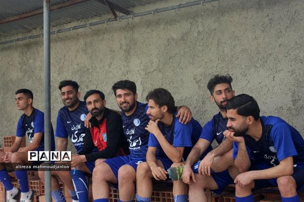 مسابقه سوپر لیگ فوتبال مازندران در گلوگاه