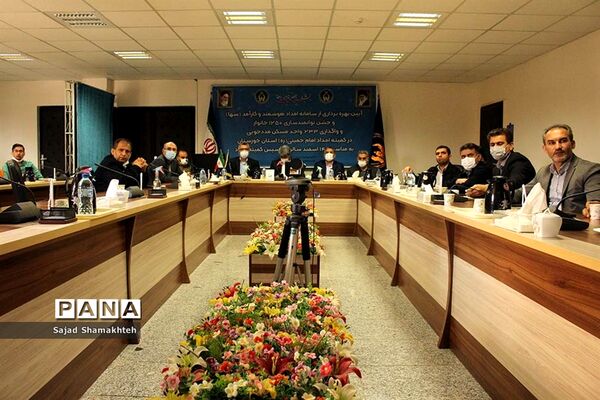 آیین تحویل 233 واحد مسکونی به مدد جویان تحت حمایت کمیته امام خمینی (ره) در خوزستان