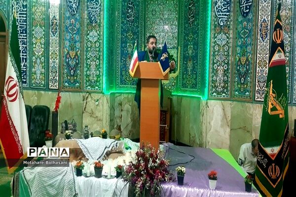 برگزاری مراسم یادواره شهدا در مسجد احباب الحسین (ع) منطقه ۱۴