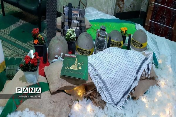 برگزاری مراسم یادواره شهدا در مسجد احباب الحسین (ع) منطقه ۱۴