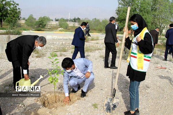 آئین کاشت 1500 اصله نهال در هرمزگان
