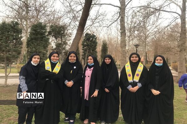 مراسم روز درختکاری در پارک ملت مشهد