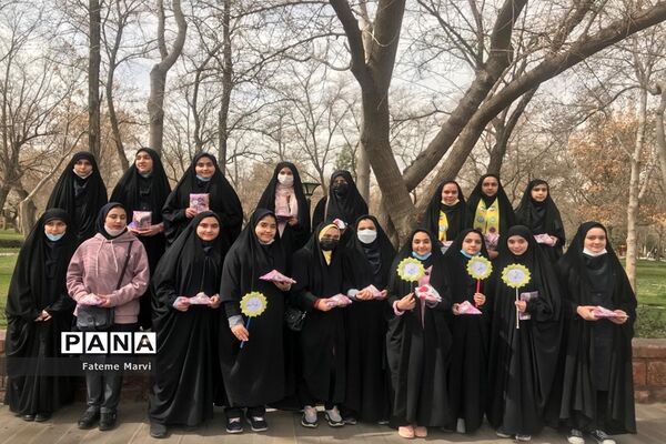 مراسم روز درختکاری در پارک ملت مشهد