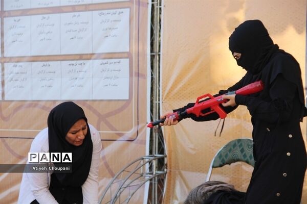 برگزاری اولین رپرتوار تئاتر خیابانی «نقش هشت» در فرهنگسرای خاوران