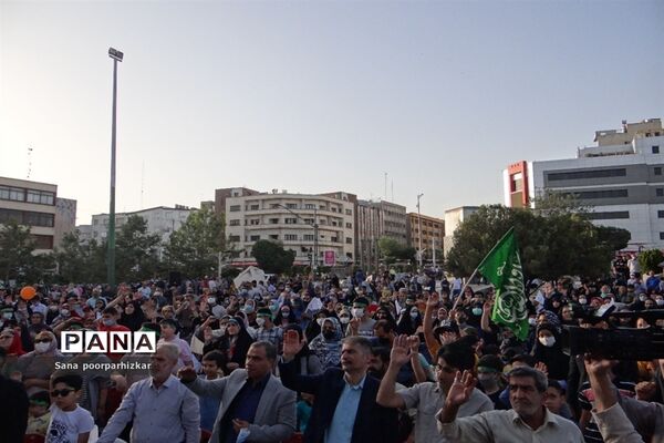 اجتماع بزرگ من امام رضایی‌ام توسط دانش‌آموزان منطقه ۱۱