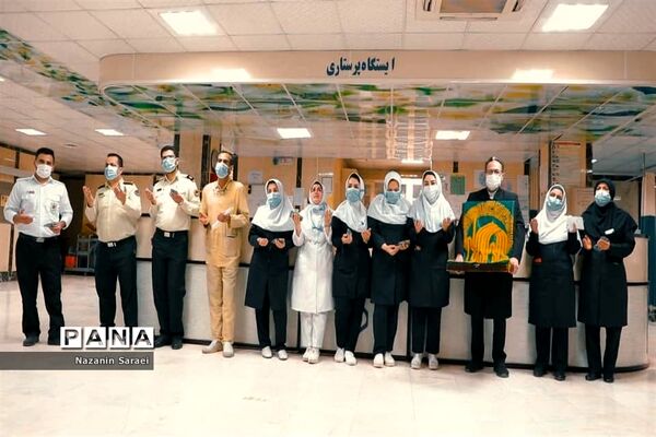 حضور خادمان آستان قدس رضوی درشهرستان اسلامشهر