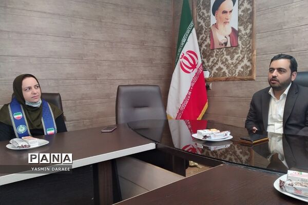 نشست سرپرست آموزش و پرورش شهرستان پردیس  با خبرنگاران پانا