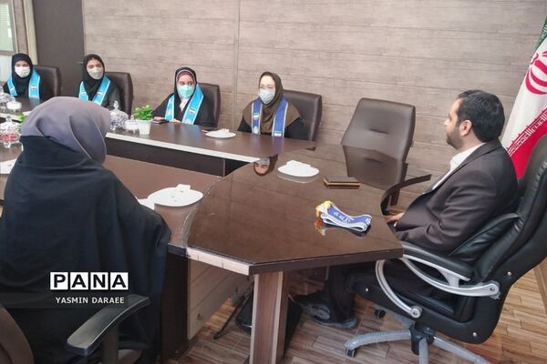 نشست سرپرست آموزش و پرورش شهرستان پردیس  با خبرنگاران پانا