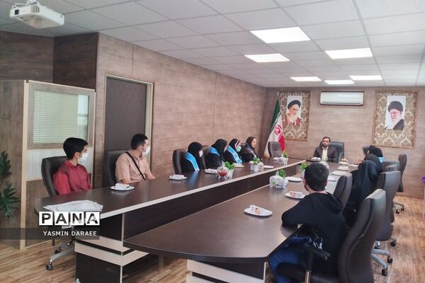 نشست سرپرست آموزش و پرورش شهرستان پردیس  با خبرنگاران پانا
