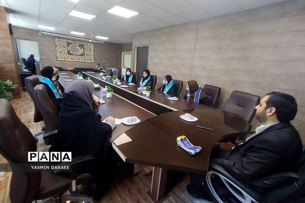 نشست سرپرست آموزش و پرورش شهرستان پردیس  با خبرنگاران پانا