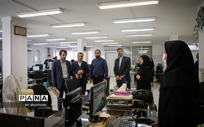 بازدید مدیرکل حوزه وزارتی آموزش و پرورش از سازمان دانش‌آموزی