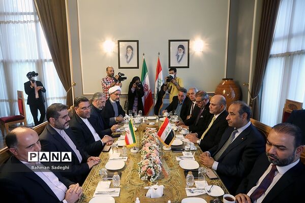 دیدار و نشست خبری وزرای فرهنگ ایران و عراق
