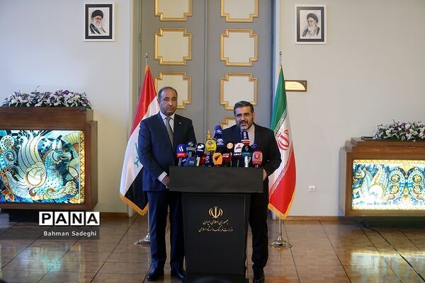 دیدار و نشست خبری وزرای فرهنگ ایران و عراق