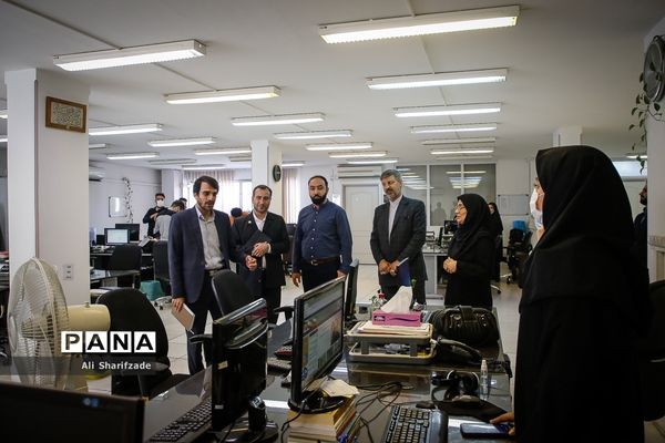 بازدید مدیرکل حوزه وزارتی آموزش و پرورش از سازمان دانش‌آموزی