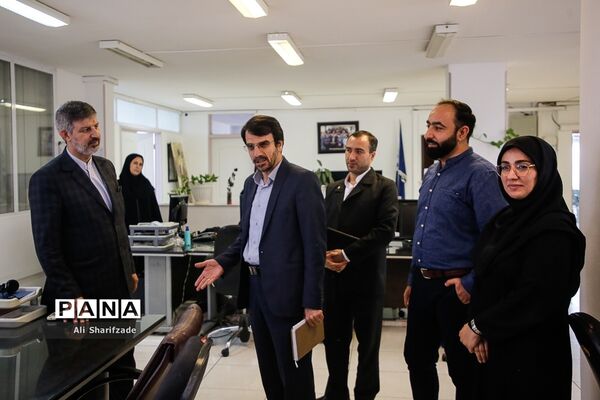 بازدید مدیرکل حوزه وزارتی آموزش و پرورش از سازمان دانش‌آموزی