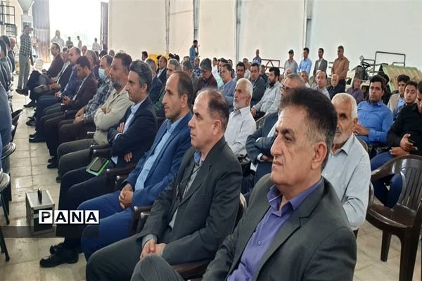 آیین افتتاح همزمان  پروژه‌های بخش کشاورزی مازندران
