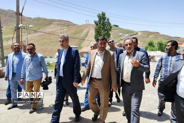 بازدید مدیرکل ورزش و‌ جوانان استان تهران از اماکن ورزشی رودهن