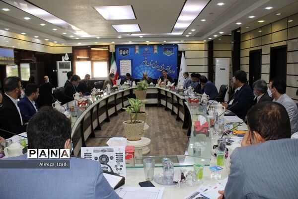 گردهمایی مجازی مدیران و روسای آموزش و پرورش شهرستان‌ها و مناطق استان بوشهر