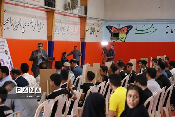 آیین افتتاح مسابقات ورزشی فرهنگیان استان کرمانشاه یادبود شهید ابراهیم هادی