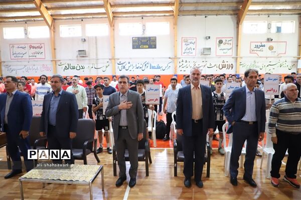 آیین افتتاح مسابقات ورزشی فرهنگیان استان کرمانشاه یادبود شهید ابراهیم هادی