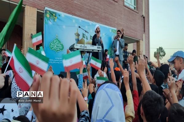 اجرای سرود سلام فرمانده در شهرستان رباط‌کریم