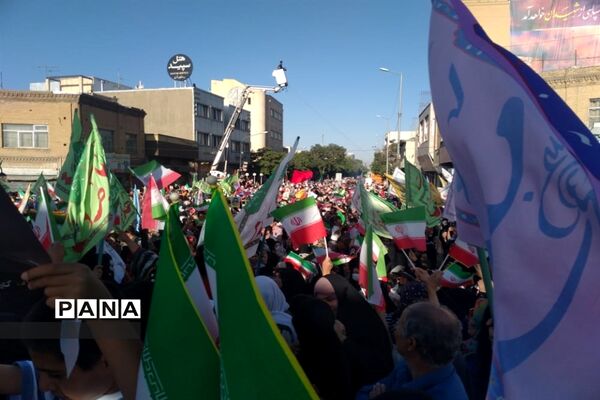 اجرای همایش سلام فرمانده