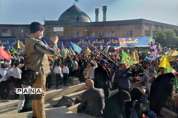 اجرای همایش سلام فرمانده