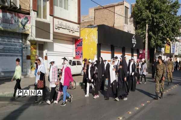 برگزاری همایش پیاده‌روی خانوادگی شهر مشکین دشت کرج