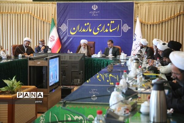 جلسه‌ شورای عالی مساجد استان مازندران