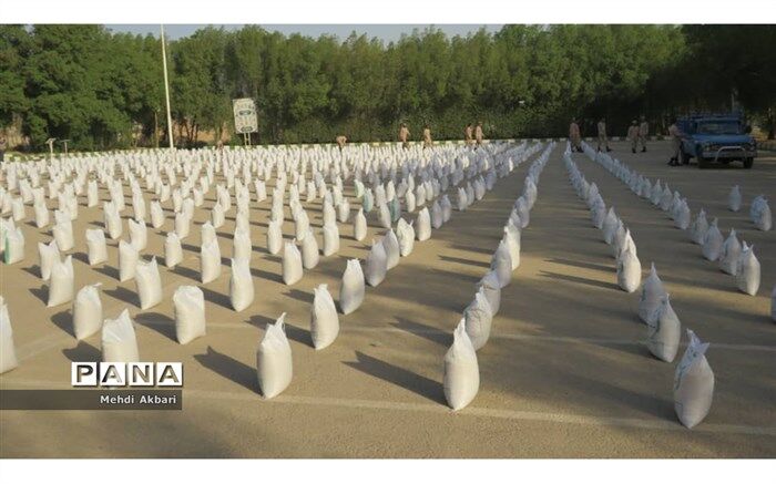 توزیع ۱۰ هزار بسته معیشتی در مناطق مرزی خوزستان