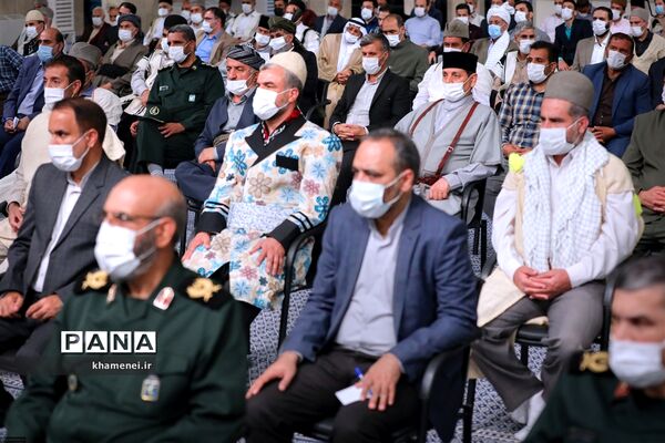 دیدار دست‌اندرکاران کنگره ملی شهدای عشایر با مقام معظم رهبری