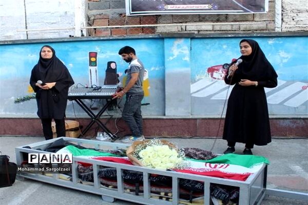مراسم تشییع پیکر معلم بازنشسته و خیر مدرسه‌ساز