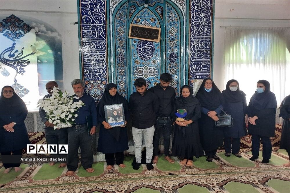 مراسم ختم دختر میاندورودی، اهدا‌کننده عضو