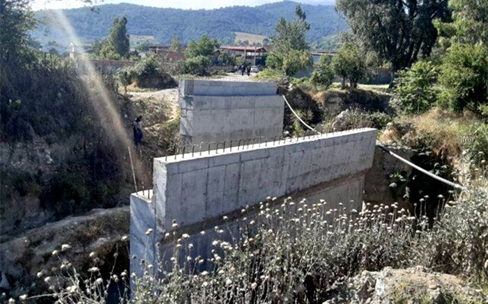 تسریع در اجرای پل نیمه تمام روستای تیله نو‌‌ گلوکاه