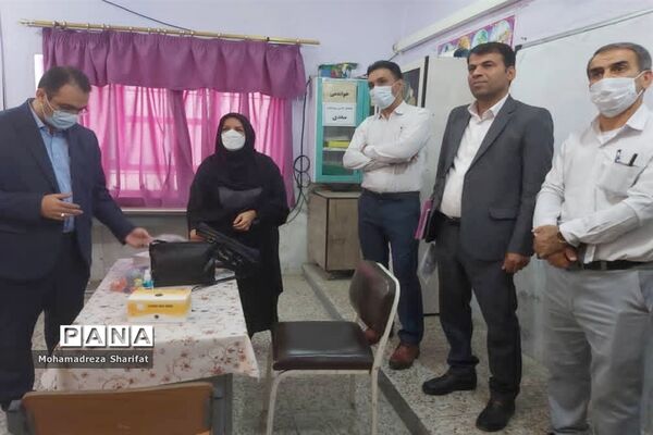 افتتاح پایگاه سنجش سلامت و آمادگی تحصیلی نوآموزان پیش دبستانی امیدیه