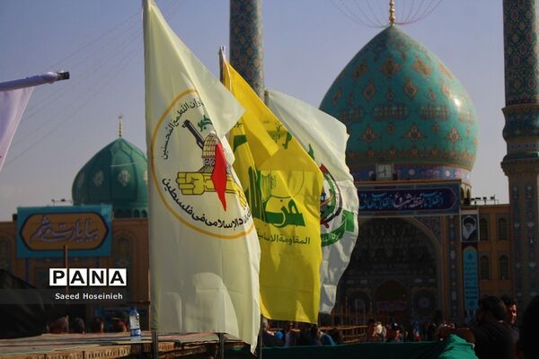 اجتماع هزاران نفری سرود سلام فرمانده در مسجد جمکران-1