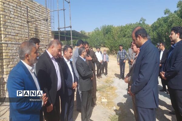بازدید معاون پارلمانی و امور مجلس وزارت آموزش و‌ پرورش از روند ساخت اردوگاه  دانش‌آموزی شیروان