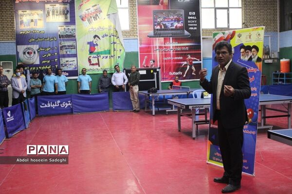 جشنواره فرهنگی  ورزشی فرهنگیان استان بوشهر رشته تنیس روی میز آقایان
