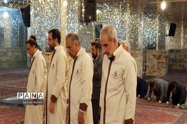زیارت حرم مطهر شاهچراغ (ع) توسط وزیر آموزش و پرورش