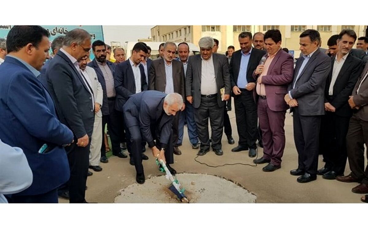 کلنگ‌زنی احداث خوابگاه دهکده ورزش دانش‌آموزی و سالن زورخانه‌ای در  فارس