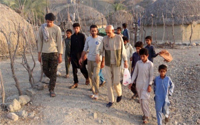 دهمین مرحله اردوی گروه جهادی ایثارگران بدون مرز استان بوشهر برگزار شد