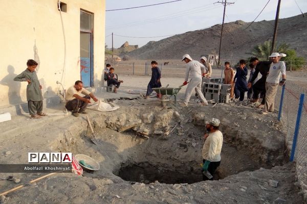 دهمین مرحله اردوی گروه جهادی ایثارگران بدون مرز استان بوشهر