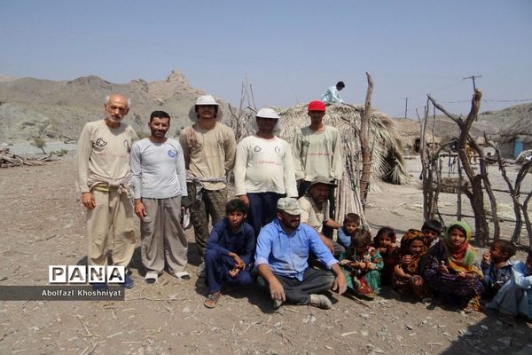 دهمین مرحله اردوی گروه جهادی ایثارگران بدون مرز استان بوشهر