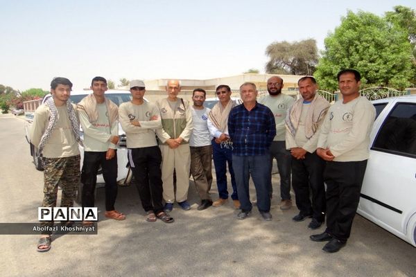 دهمین مرحله اردوی گروه جهادی ایثارگران بدون مرز استان بوشهر