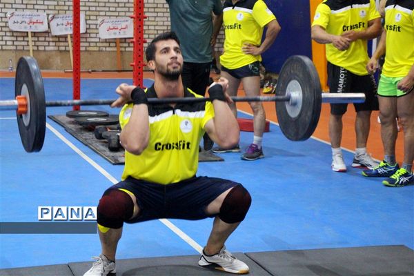 رقابت آتش‌نشانان در مرحله فینال مسابقات کراس‌فیت کشور
