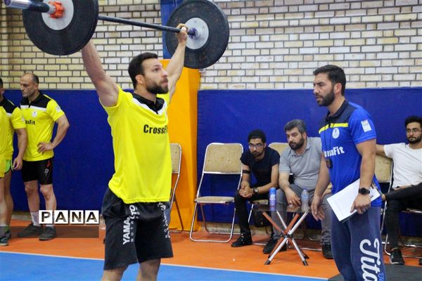 رقابت آتش‌نشانان در مرحله فینال مسابقات کراس‌فیت کشور