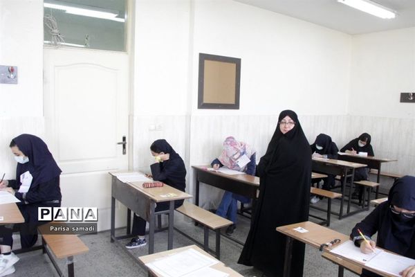 بازدید از روند برگزاری آزمون ورودی مدارس فرهنگ در آموزش و پرورش منطقه ۱۳ تهران