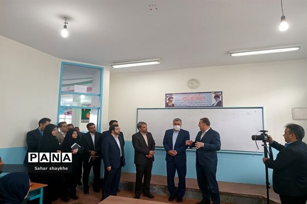آیین افتتاحیه پایگاه‌های سنجش نوآموزان شهرستان‌های استان تهران در دبستان طاها ملارد