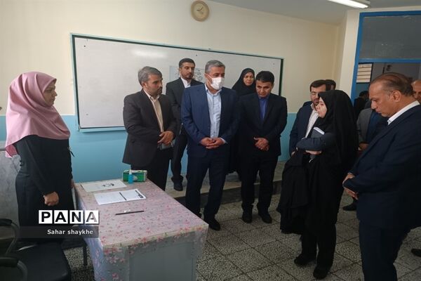 آیین افتتاحیه پایگاه‌های سنجش نوآموزان شهرستان‌های استان تهران در دبستان طاها ملارد