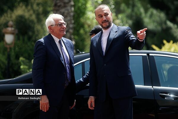 دیدار جوزف بورل با امیر عبداللهیان